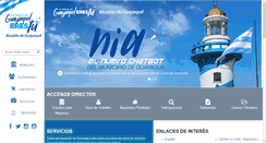 Desktop Screenshot of guayaquil.gob.ec